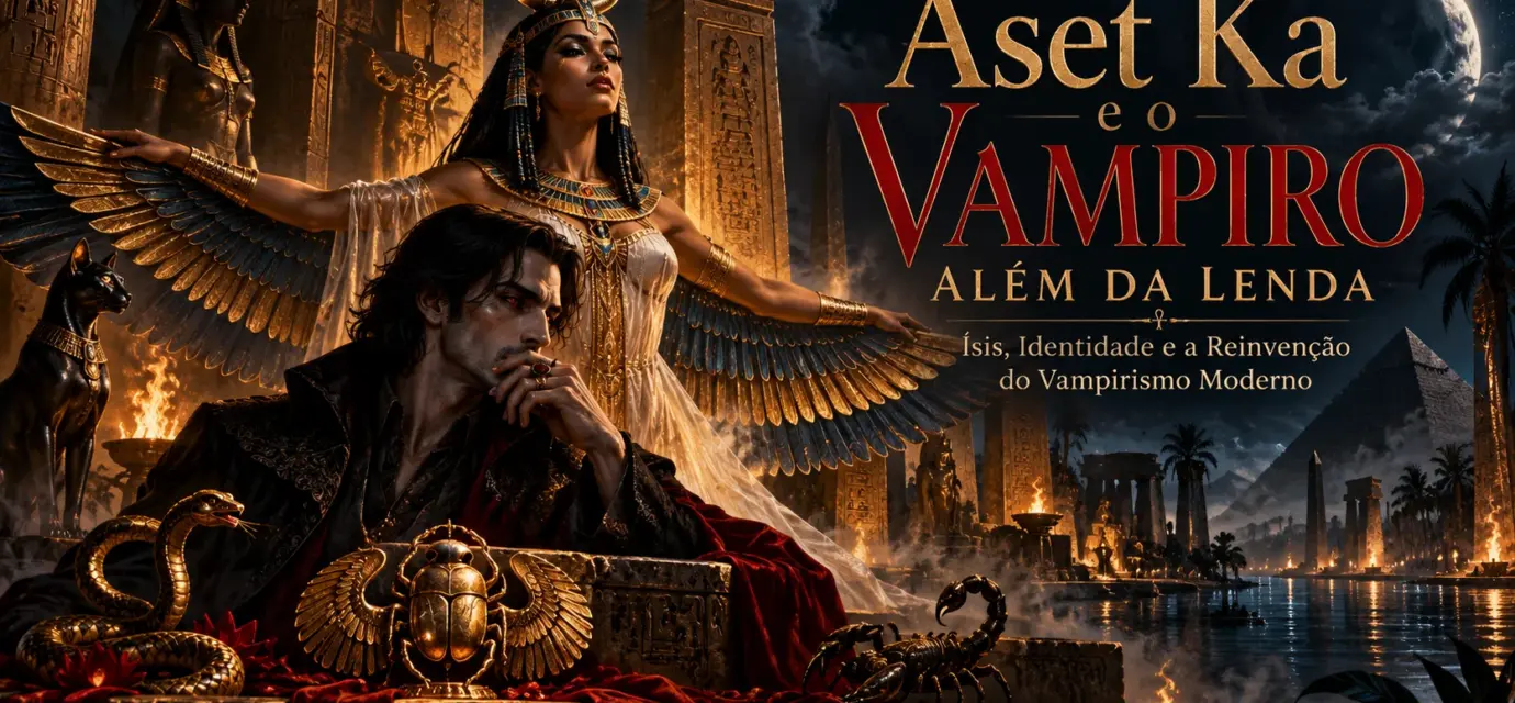 Templo de Lúcifer Aset E O Vampiro No Templo Eg Pcio
