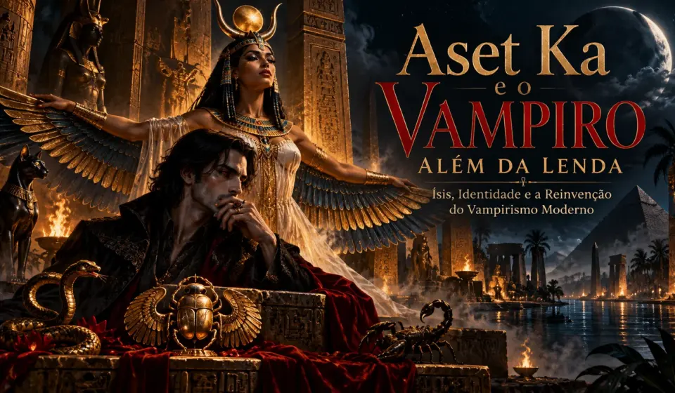 Templo de Lúcifer Aset E O Vampiro No Templo Eg Pcio