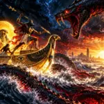 Templo de Lúcifer Barca Solar Contra A Serpente C Smica