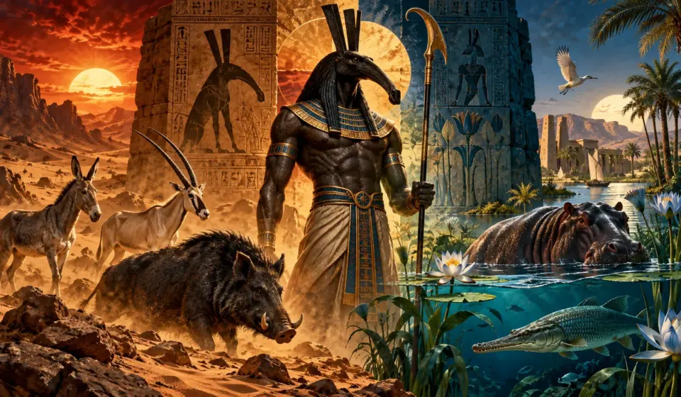 Templo de Lúcifer Deus Guardi O Entre Deserto E Nilo