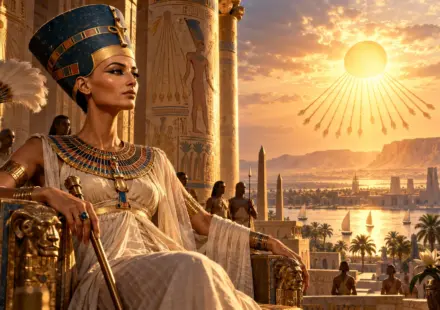 Templo de Lúcifer Rainha De Nefertiti Ao P R Do Sol