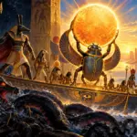 Templo de Lúcifer Renascimento Solar Na Barca Eg Pcia