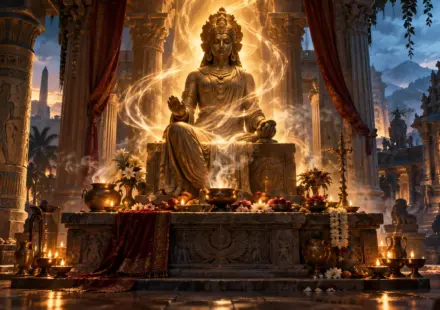 Templo de Lúcifer Santu Rio Antigo Da Deusa Dourada