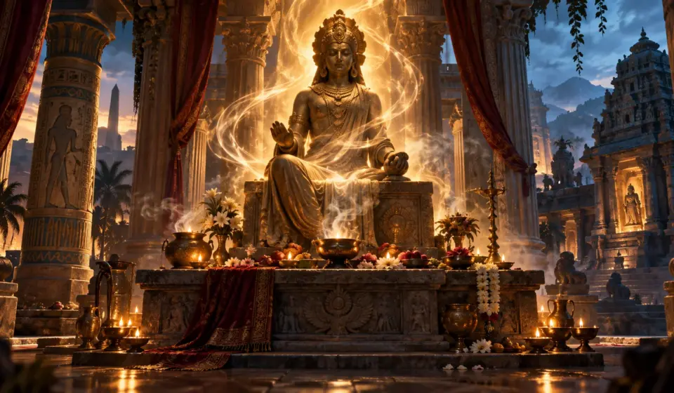Templo de Lúcifer Santu Rio Antigo Da Deusa Dourada