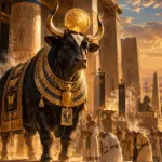 Ápis: O Deus que respirava entre os homens — O Touro sagrado, os mistérios de Ptah e a busca egípcia pela imortalidade Templo de Lúcifer Touro Sagrado No Templo Eg Pcio